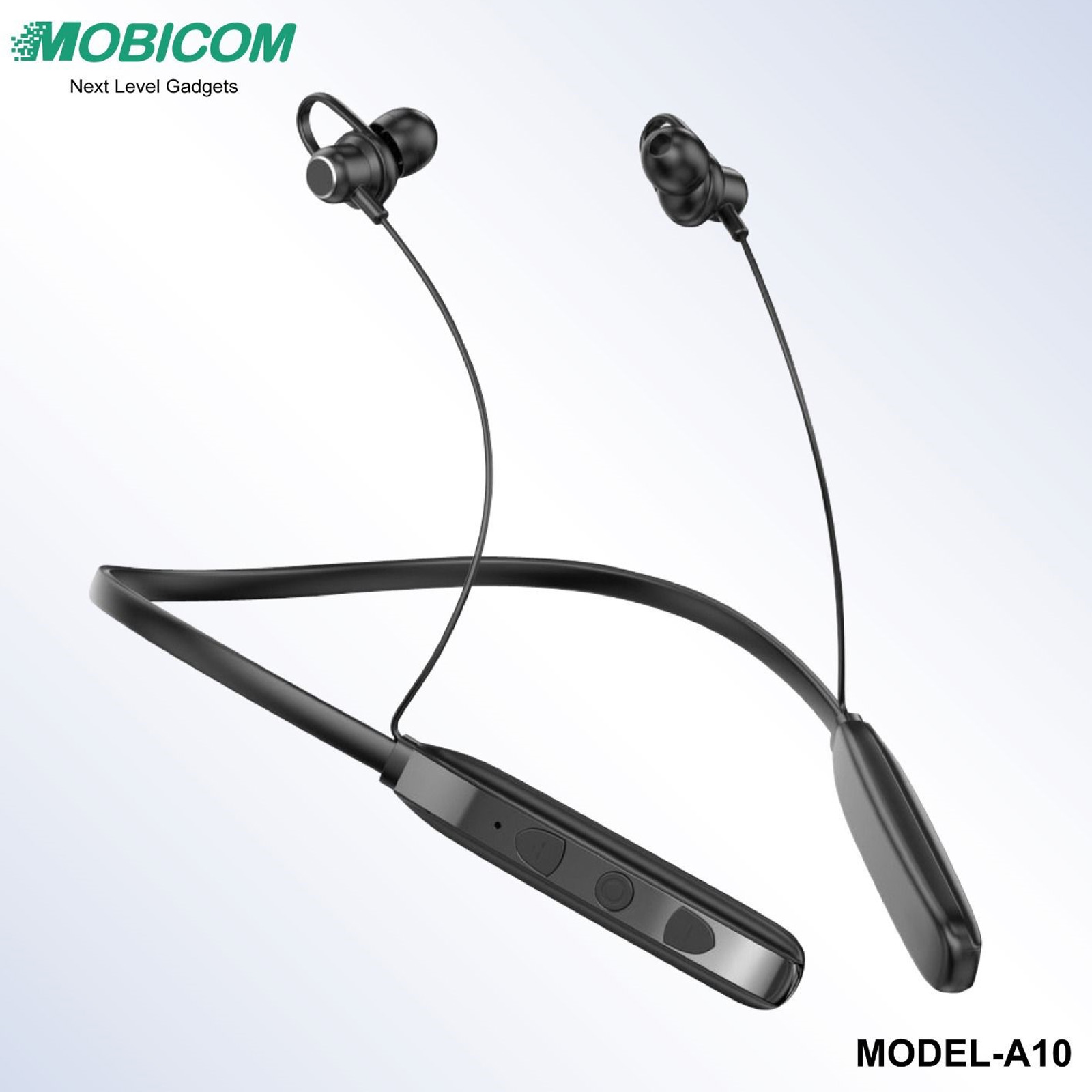 MOBICOM A10 32 Hrs  Voice Changer Neckband