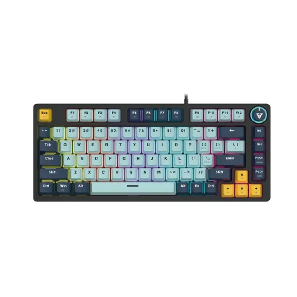 Fantech ATOM81 MK875V2 Blue Switch RGB Gaming Mechanical Keyboard